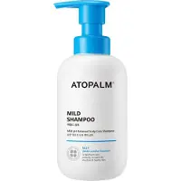 Atopalm Mild Shampoo 10.1 Fl. Oz. 300ml Tear-Free Hypoallergenic Hair Care for Sensitive Skin Biotin for Dry Scalp Paraben & Mineral Oil-Free pH Balancing Nourishing Hydrating Kbeauty