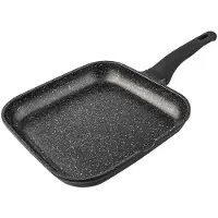 Supreme Fast Handtag I Slät Sten Till Grill 24 Cm