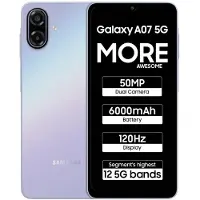 Samsung Galaxy A07 5G Dual SIM 64GB (4GB RAM) A076B/DS - Ljuslila