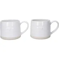 MIKASA Heart 380ml Mugg 2 Enheter