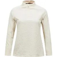Peak Performance - Vandringskläder dam - W Discover Midlayer Sand Fog för UnisexUll - Storlek L - Beige