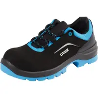 Uvex 2 xenova 9557842 ESD Säkerhetsskor S2 Skostorlek (EU): 42 Svart, Blå 1 par