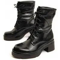 Montevita Heel Ankle Boot Rammba I Svart
