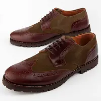 Purapiel Oxford-Sko Herac Grön