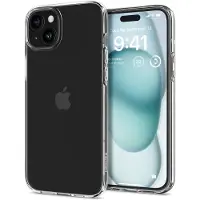 Spigen ACS06786, Mobilskal, Apple, iPhone 15, 15,5 cm (6.1"), Transparent
