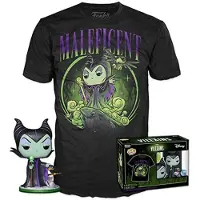 Funko POP! Disney T-shirt Och Exklusiv Figur Villanas Maleficent