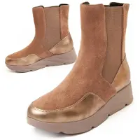 Montevita Wedge Ankle Boot Calig2 I Brun