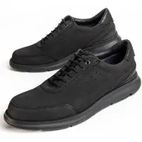 Purapiel Oxford-Sko Confore5 Svart