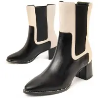 Montevita Heel Ankle Boot Calig4 I Svart