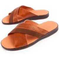 Purapiel Sandalia De Piel Para Hombre. Beira 102719 40 brun