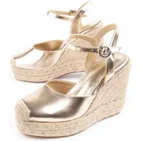 Montevita Balenci Wedge Espadrille Guld