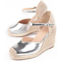 Montevita Alpargata De Cuña Para Mujer. Balenci4 102906 40 silver