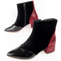 Montevita Botín De Tacón Para Mujer. Botirey6 100912 37 svart