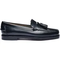 Sebago för kvinnor. 7001560 Classic Will läderloafers svart (39), Hud, Karta, 1 till 3 cm, Ingen, Casual, Parti, Klassisk