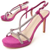Montevita Klacksandaler Sandale2 i Fuchsia