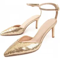 Montevita Klackskor Festshoe2 i Guld
