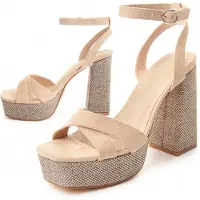 Montevita Klack sandals Festsand8 i Beige
