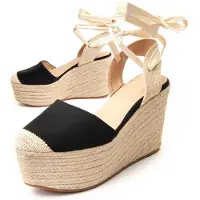 Montevita Esparto De Cuña Para Mujer Spartsum20 90004 41 svart