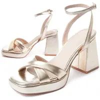 Montevita Sandalia De Tacón Para Mujer. Festsand4 88519 40 gyllene