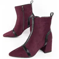 Montevita Botín De Tacón Para Mujer. Cella 100918 36 vinröd