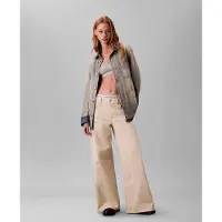 Calvin Klein Super Wide Leg Twill Trousers