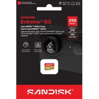 SanDisk Extreme GO microSDXC-Kort 256 GB UHS-I U3 Temperaturbeständig