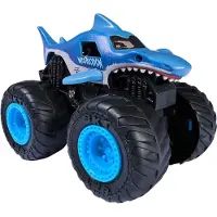 Monster Jam Truck m. Ljud/Ljus - 1:24 - Megalodon - - One Size - Bil