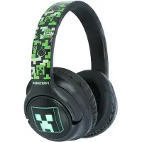 OTL TECHNOLOGIES MINECRAFT Headphone Over-Ear Wireless LED Light Sharing Aux