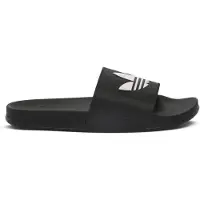 Adidas Originals Pantolette 'Adilette' svart / vit