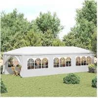 vidaXL Markis Vit 3 x 2,5 m Metall