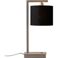 It´s about RoMi Bordslampa Boston, Creme / bärnsten, Vardagsrum / matsal, Textil / tyger / siden, Bordslampa