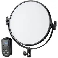 Bresser Br-s60b Mjukt Tvåfärgat Runt Led-panel Ljus 30 Cm