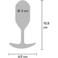 Toyjoy Buttocks The Player Weighted Plug - Small