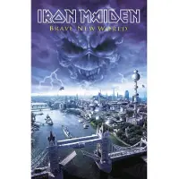 Ginza.se Iron Maiden: Textile Poster/Brave New World