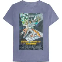 Ginza.se James Bond 007: Unisex T-Shirt/Moonraker (Denim Blue) (Large)