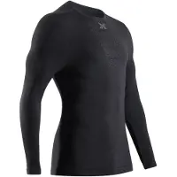 X-Bionic - Underställ - Mightywool Shirt LS M Black för UnisexUll - Storlek S - Svart