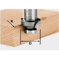 Festool 490096 Avrundningsfräs HM Mått - Diameter Ø 27 mm