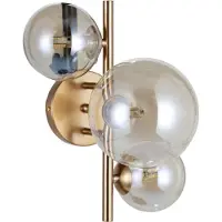 ITALUX Vägglampa Canello WL-406007-3-HBR elegant mässing