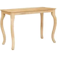 vidaXL Kaffeebord Brun 110 x 55 x 77 cm Massivt mangoträ