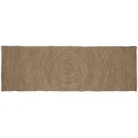 vidaXL Områdesmattor Rektangulär Grå 60 x 250 cm Jute