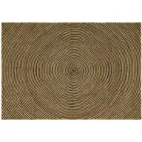vidaXL Matta Naturlig och svart 240 x 340 cm Jute