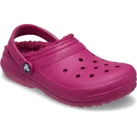 Crocs Träskor för barn Classic Lined Clog K flickor - Rosa - 33 / 34