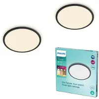 Philips 8721103042965 Takbelysning, LED-takbelysning LED 18 W Svart