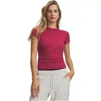 Under Armour Women's Motion Fitted Shortsleeve Claret