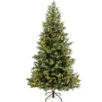 Enne Emerald Spruce authentic-looking Christmas tree with retro-style LED lights, 180 cm
