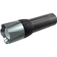 Elwis lighting Elwis PRO S650 ficklampa, 650 lumen, justerbar ljuskägga, inkl. 4x AAA-batterier, bältehölster och handledsrem, IPX5