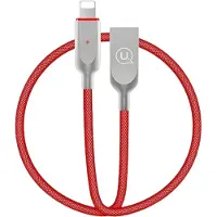 Usams U-Sun Lightning Power-Off-kabel Röd/Röd 1,9M Ipysusb203 (Us-Sj170)