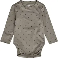 Hummel Mini Bee Aop Långärmad Body