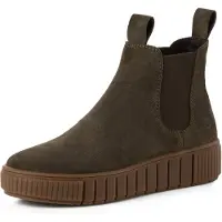 Tamaris Chelsea boots oliv