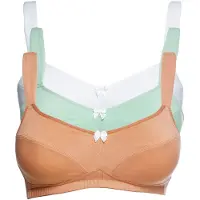Bonprix Behå mint / orange / vit